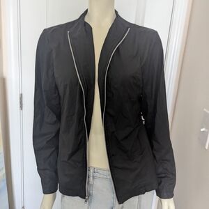 Taxi Vintage Black Bomber Jacket